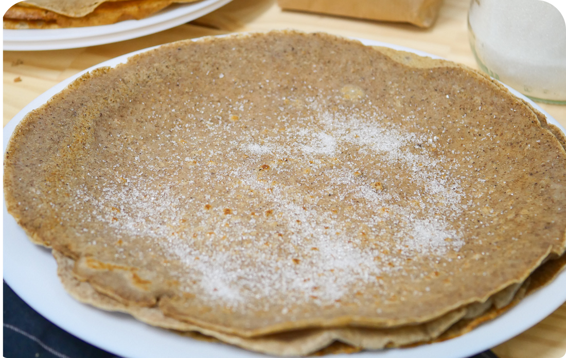 Crêpes sans gluten