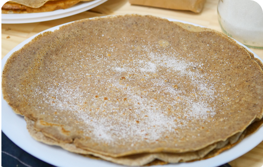 Crêpes sans gluten