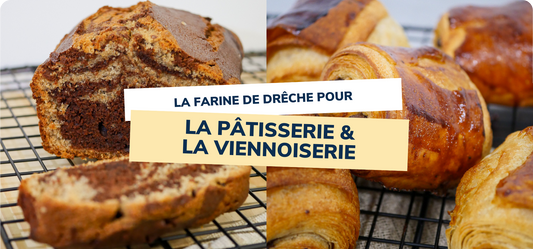 La farine de drêche pour la pâtisserie et la viennoiserie