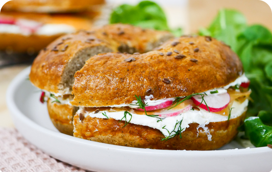 Bagel au saumon fumé